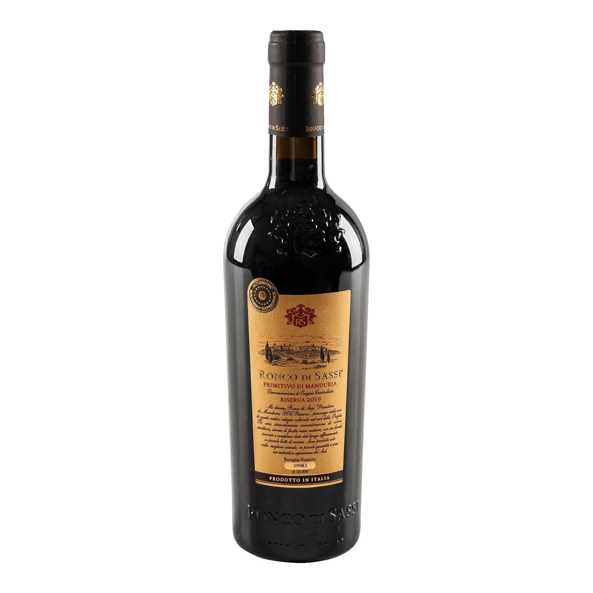 Primitivo di Manduria ‘Ronco di Sassi Riserva’