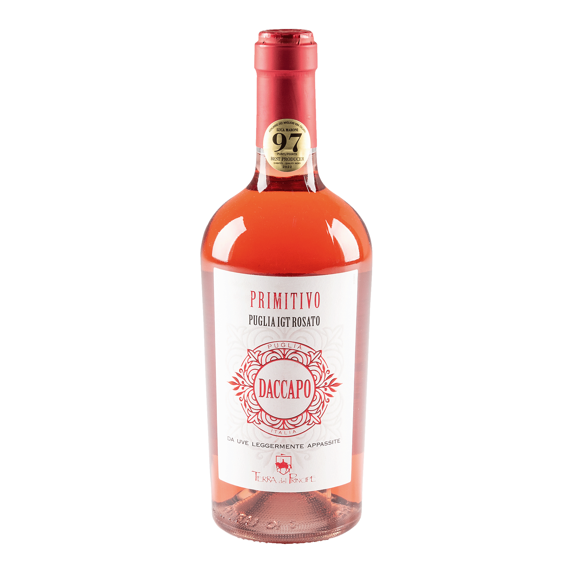 Primitivo rosato Puglia IGT Daccapo